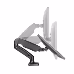 Manhattan TV & Monitor Mount, Desk, Full Motion (Spring), Screen Sizes: 10-27", Black, C-Clamp or Grommet Assembly, VESA 75x75 to 100x100mm, Max 9kg - Additional view 4