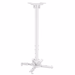Manhattan Projector Mount, Ceiling, Universal, Full Motion, Height Range: 745 to 1145mm, Max 35kg, White, 360° rotation, +/-2 ...