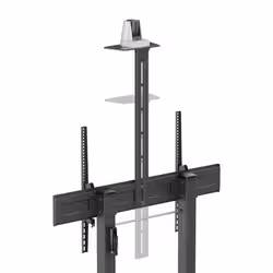 Manhattan Trolley Mount Stand for TV & Monitors (crank handle height adjust), For screens: 37" to 120",VESA compatability:all between 200x200 to 1000x600mm -check the dimensions of the four mounting holes on back of screen to ensure it fits,Max 120kg,1180 to 1630mm - Additional view 8