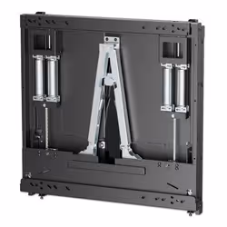 Manhattan Wall Mount for TV & Monitors (Tool Free Height Adjust), For screens 55" to 75", VESA compatibility: all between 200x200mm to 600x600mm - check the dimensions of the four mounting holes on back of screen to ensure it fits, Max 65kg, Black, Bracket - Additional view 4