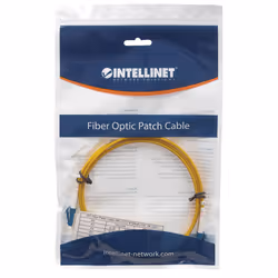 Intellinet Fiber Optic Patch Cable, OS2, LC/LC, 3m, Yellow, Duplex, Single-Mode, 9/125 µm, LSZH, Fibre, Lifetime Warranty, Polybag - Additional view 4