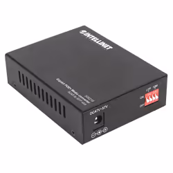 Intellinet Gigabit PoE+ Media Converter, 1 x 1000Base-T RJ45 Port to 1 x SFP Port, PoE+ Injector - Additional view 6
