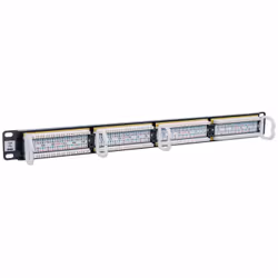 Intellinet Patch Panel, Cat6, UTP, 24-Port, 1U, Black - Additional view 4