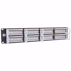 Intellinet Patch Panel, Cat6, UTP, 48-Port, 2U, Black - Additional view 4