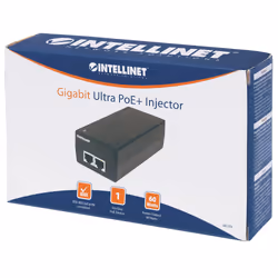 Intellinet Gigabit Ultra PoE+ Injector, 1 x 60 W Port, IEEE 802.3bt and IEEE 802.3at/af Compliant, Plastic Housing - Additional view 8