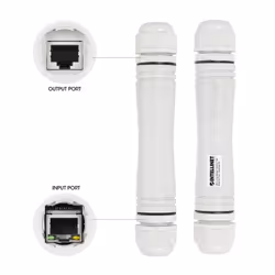 Intellinet Ultra Long Range Outdoor Fast Ethernet PoE+ Extender Kit Extends PoE up to 1000 m (3280 ft.), One PD Port up to 95 W, IEEE 802.3bt (4PPoE) Compatible, IP67 Waterproof and Dustproof, Set of Two Modules, Plastic, Gray - Additional view 6
