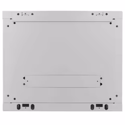 Intellinet 19" Network Cabinet - Wall Mount (Standard), 9U, 450mm Deep, Grey, Assembled, Max 60kg, Suitable also for use on desk or floor, Usable Depth 350mm, Metal & Glass Door, Back Panel, Removeable Sides, Parts for wall install (eg screws/rawl plugs) not incl - Additional view 5