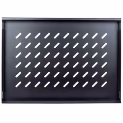 Intellinet 19" Fixed Shelf, 1U, 345mm Depth, Max 50kg, Black - Additional view 4
