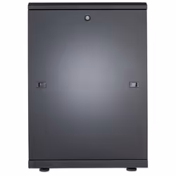 Intellinet 19" Network Cabinet - Free Standing, 16U, 600x600mm (width x depth), Black, Flatpack, Max 1500kg, Multi-Point Door Lock, One Lock Per Side Panel, Usable Depth 123 to 373mm, IP20 rated, Rack, Steel - Additional view 5