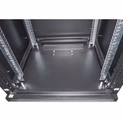 Intellinet 19" Network Cabinet - Free Standing, 16U, 600x600mm (width x depth), Black, Flatpack, Max 1500kg, Multi-Point Door Lock, One Lock Per Side Panel, Usable Depth 123 to 373mm, IP20 rated, Rack, Steel - Additional view 8