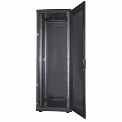 Intellinet 19" Server Cabinet - Free Standing, 36U, 600x1000mm (width x depth), Black, Flatpack, Max 1500kg, Multi-Point Door Lock, One Lock Per Side Panel, Usable Depth 123 to 773mm, IP20 rated, Rack, Steel - Additional view 5