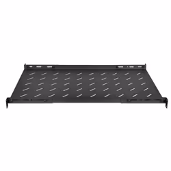 Intellinet 19" Fixed Shelf (adjustable), 1U, 750mm shelf depth, 750 to 950mm adjustable rail depth, Max 20kg, Black, Lifetime warranty - Additional view 4