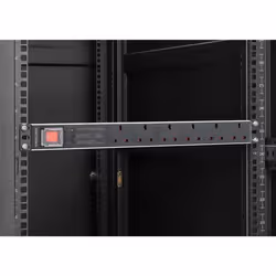 Intellinet 19" 1U PDU 6-way UK, With switch and Surge Protection, Rackmount, Power Distribution Unit, UK 3-pin outlets, 3m power cord, output - Additional view 8