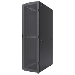 Intellinet 19" Server Cabinet - Free Standing, 42U, 800x1200mm (width x depth), Black, Assembled, Max 1500kg, Multi-Point Door Lock, One Lock Per Side Panel, Usable Depth 123 to 973mm, IP20 rated, Rack, Steel