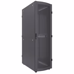 Intellinet 19" Server Cabinet - Free Standing, 42U, 800x1200mm (width x depth), Black, Assembled, Max 1500kg, Multi-Point Door Lock, One Lock Per Side Panel, Usable Depth 123 to 973mm, IP20 rated, Rack, Steel