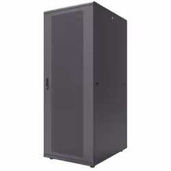 Intellinet 19" Server Cabinet - Free Standing, 42U, 800x1200mm (width x depth), Black, Assembled, Max 1500kg, Multi-Point Doo ...