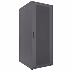 Intellinet 19" Server Cabinet - Free Standing, 42U, 800x1200mm (width x depth), Black, Assembled, Max 1500kg, Multi-Point Door Lock, One Lock Per Side Panel, Usable Depth 123 to 973mm, IP20 rated, Rack, Steel