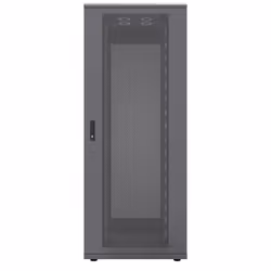 Intellinet 19" Server Cabinet - Free Standing, 42U, 800x1200mm (width x depth), Black, Assembled, Max 1500kg, Multi-Point Door Lock, One Lock Per Side Panel, Usable Depth 123 to 973mm, IP20 rated, Rack, Steel