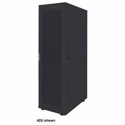 Intellinet 19" Network Cabinet - Free Standing (Basic), 36U, 600x1000mm (width x depth), Black, Flatpack, Max 600kg, Single-P ...