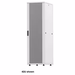 Intellinet 19" Network Cabinet - Free Standing (Basic), 36U, 600x1000mm (width x depth), Grey, Flatpack, Max 600kg, Single-Point Door Lock, One Lock Per Side Panel, Usable Depth 123 to 773mm, Rack, IP20 rated, Steel