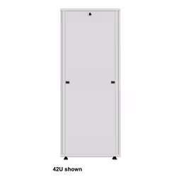 Intellinet 19" Network Cabinet - Free Standing (Basic), 36U, 600x1000mm (width x depth), Grey, Flatpack, Max 600kg, Single-Point Door Lock, One Lock Per Side Panel, Usable Depth 123 to 773mm, Rack, IP20 rated, Steel