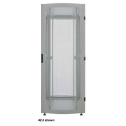 Intellinet 19" Server Cabinet - Free Standing (Premium), 26U, 600x1000mm (width x depth), Grey, Flatpack, Max 2000kg, IP20 rated, Multi-Point Door Lock, Split Side Panels (Two Locks Per Side), Usable Depth 129 to 829mm,Rack, Aluminium