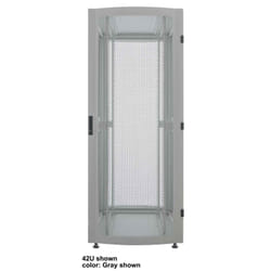 Intellinet 19" Server Cabinet - Free Standing (Premium), 36U, 800x1000mm (width x depth), Black, Flatpack, Max 2000kg, Multi-Point Door Lock, Split Side Panels (Two Locks Per Side), Usable Depth 129 to 829mm, IP20 rated, Rack, Aluminium