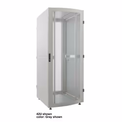 Intellinet 19" Server Cabinet - Free Standing (Premium), 36U, 800x1000mm (width x depth), Black, Flatpack, Max 2000kg, Multi-Point Door Lock, Split Side Panels (Two Locks Per Side), Usable Depth 129 to 829mm, IP20 rated, Rack, Aluminium