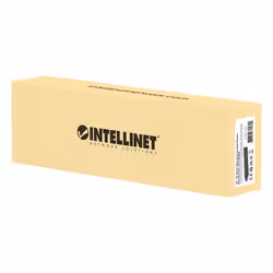 Intellinet 10" 1U PDU 4-way UK, With Indicator, Rackmount, Power Distribution Unit, UK 3-pin outlets, 3m power cord, output - Additional view 2
