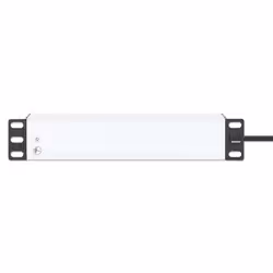 Intellinet 10" 1U PDU 4-way UK, With Indicator, Rackmount, Power Distribution Unit, UK 3-pin outlets, 3m power cord, output - Additional view 7