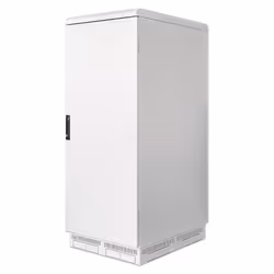 Intellinet Industrial IP55 19" Network Cabinet with Integrated Fans, 27U 800 mm (31.5 in.) Depth, Roof-mounted Four-fan Venti ...