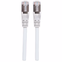 Intellinet Network Patch Cable, Cat6, 0.5m, White, Copper, S/FTP, LSOH / LSZH, PVC, RJ45, Gold Plated Contacts, Snagless, Booted, Lifetime Warranty, Polybag - Additional view 4