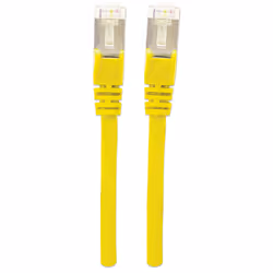 Intellinet Network Patch Cable, Cat6, 1m, Yellow, Copper, S/FTP, LSOH / LSZH, PVC, RJ45, Gold Plated Contacts, Snagless, Booted, Lifetime Warranty, Polybag - Additional view 4