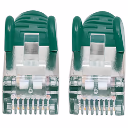 Intellinet Network Patch Cable, Cat6, 10m, Green, Copper, S/FTP, LSOH / LSZH, PVC, RJ45, Gold Plated Contacts, Snagless, Booted, Lifetime Warranty, Polybag