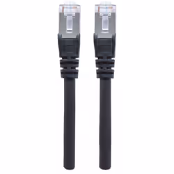 Intellinet Network Patch Cable, Cat7 Cable/Cat6A Plugs, 1.5m, Black, Copper, S/FTP, LSOH / LSZH, PVC, RJ45, Gold Plated Contacts, Snagless, Booted, Lifetime Warranty, Polybag - Additional view 4