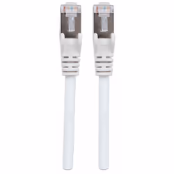 Intellinet Network Patch Cable, Cat7 Cable/Cat6A Plugs, 1m, White, Copper, S/FTP, LSOH / LSZH, PVC, RJ45, Gold Plated Contacts, Snagless, Booted, Lifetime Warranty, Polybag - Additional view 4