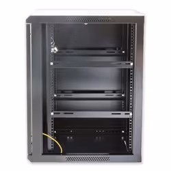Techly I-CASE EW-2012BKL rack cabinet 12U Wall mounted rack Black - Additional view 4