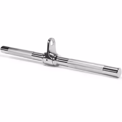 Yes4All Revolving Straight Bar with Non-Slip Handle - Rotating Straight Bar Cable Attachment - Lat Pull Down Bar - Support up ...