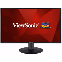 Viewsonic Value Series VA2418-SH, 60.5 cm (23.8"), 1920 x 1080 pixels, Full HD, LED, 5 ms, Black