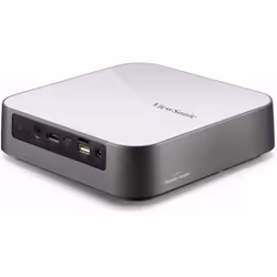 Viewsonic M2e Short throw projector 1000 ANSI lumens LED 1080p (1920x1080) 3D Grey, White - Additional view 5