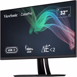 Viewsonic VP56 computer monitor 81.3 cm (32") 3840 x 2160 pixels 4K Ultra HD LED Black - Additional view 5