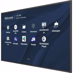 Viewsonic CDE9830 Signage Display 2.49 m (98") Wi-Fi 500 cd/m² 4K Ultra HD Black Built-in processor Android 11 - Additional view 4