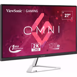 Viewsonic VX Series VX2780-2K LED display 68.6 cm (27") 2560 x 1440 pixels 2K Ultra HD Black