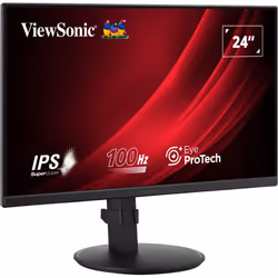 Viewsonic VG2408A-MHD computer monitor 61 cm (24") 1920 x 1080 pixels Full HD LED Black - Additional view 4