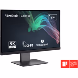 Viewsonic VP2788-5K computer monitor 68.6 cm (27") 5120 x 2880 pixels 5K Ultra HD LED Black