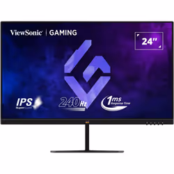 Viewsonic VX Series VX2479A-HD-PRO, 61 cm (24"), 1920 x 1080 pixels, Full HD, LED, 1 ms, Black