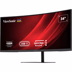 Viewsonic VG3419C-2 computer monitor 86.4 cm (34") 3440 x 1440 pixels UltraWide Quad HD LED Black - Additional view 3