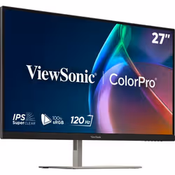 Viewsonic VP Series 27" 120Hz 2K QHD Pantone Validated 100% sRGB & Factory Calibrated Monitor with 90W USB-C - Additional view 4
