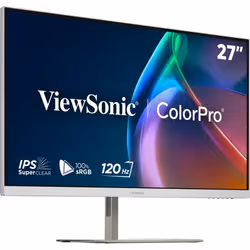 Viewsonic VP Series VP2766-2K-W computer monitor 68.6 cm (27") 2560 x 1440 pixels Quad HD LED White, Silver - Additional view 4