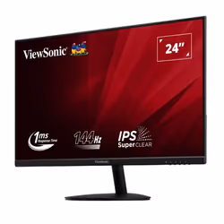 Viewsonic VA VA24E2-H computer monitor 60.5 cm (23.8") 1920 x 1080 pixels Full HD LED Black - Additional view 2